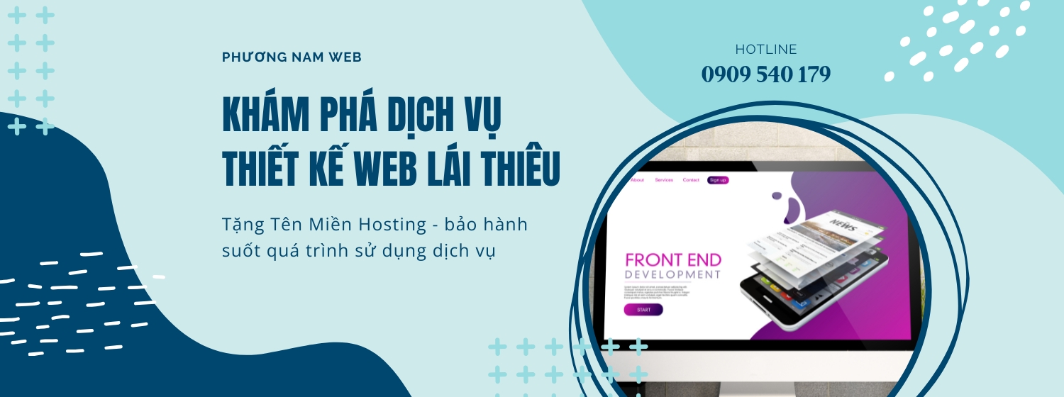 Khám phá dịch vụ thiết kế web Lái thiêu