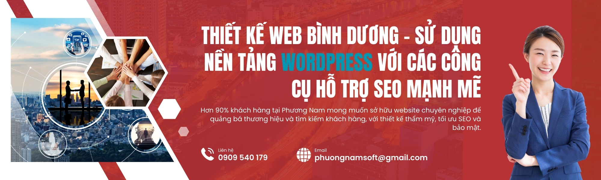 THIẾT KẾ WEB BÌNH DƯƠNG - SỬ DỤNG NỀN TẢNG WORDPRESS