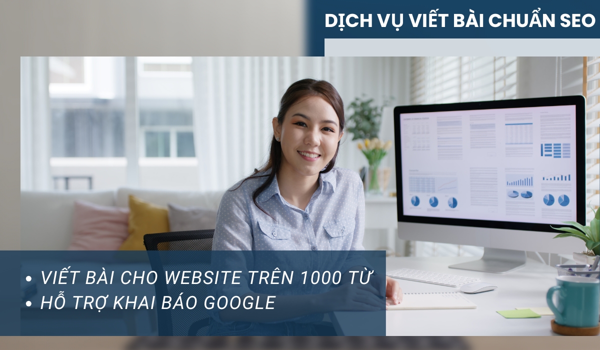 Dịch vụ viết bài chuẩn SEO hỗ trợ index Google