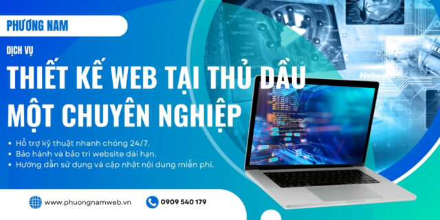 Thiết kế web Thủ Dầu Một