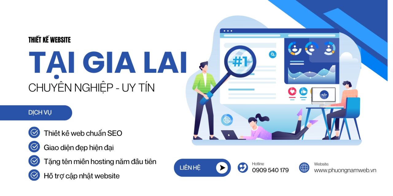 Thiết kế website tại Gia Lai