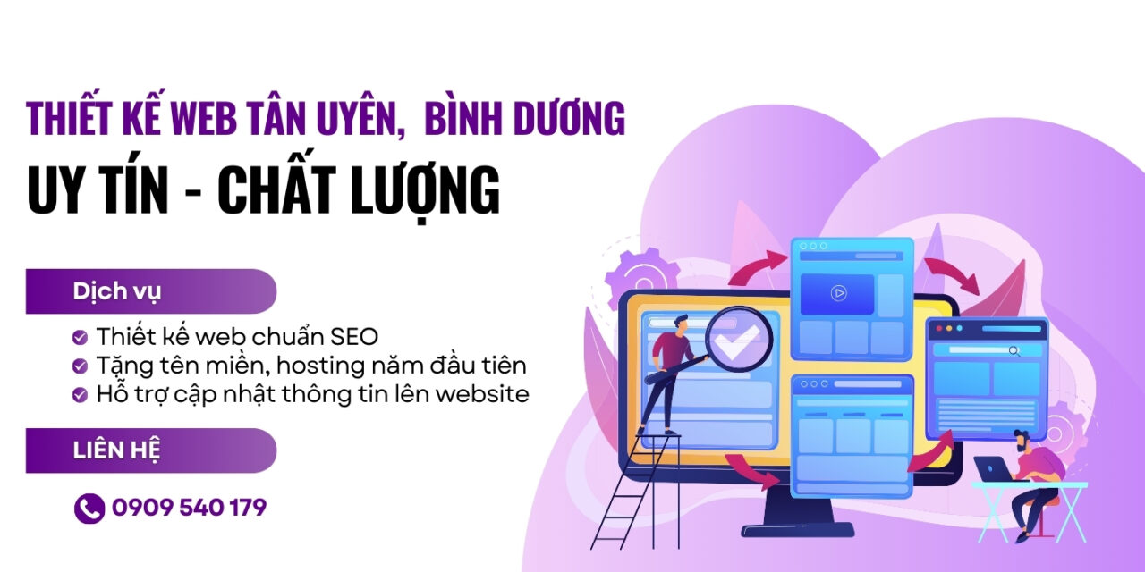 Thiết kế web Tân Uyên