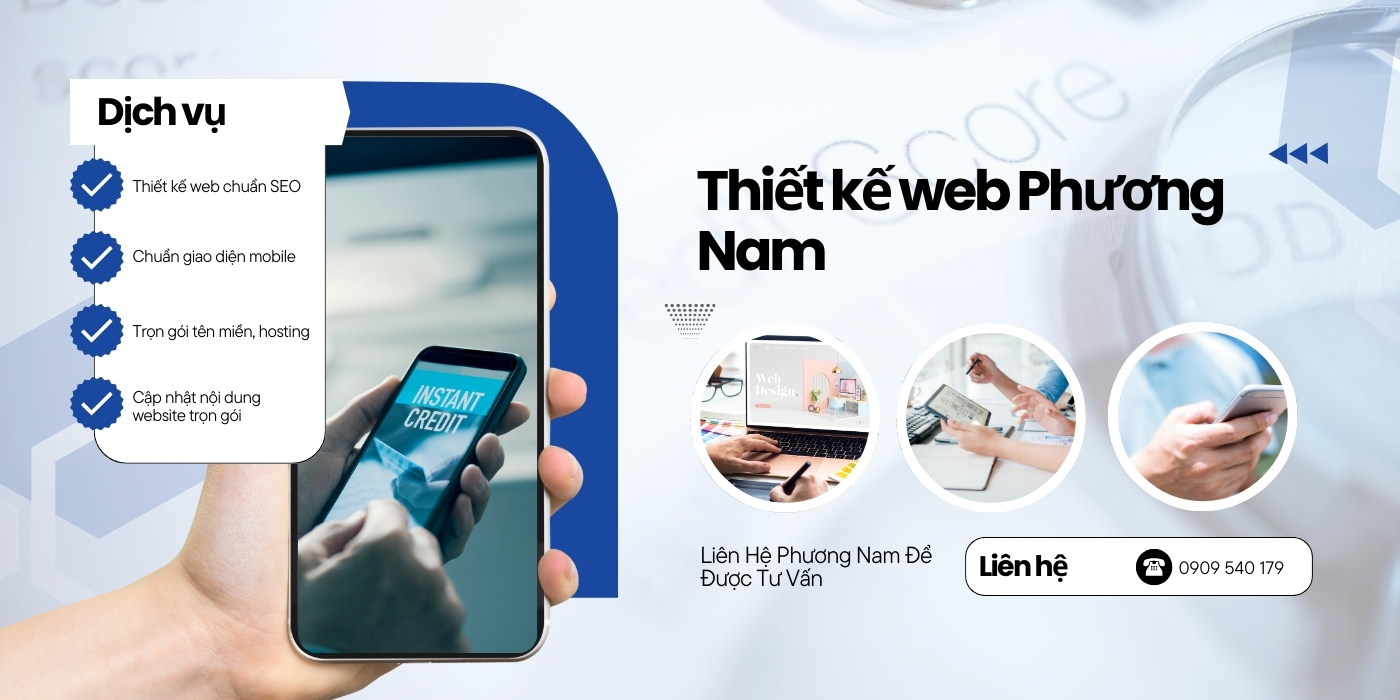 Thiết kế website Phương Nam