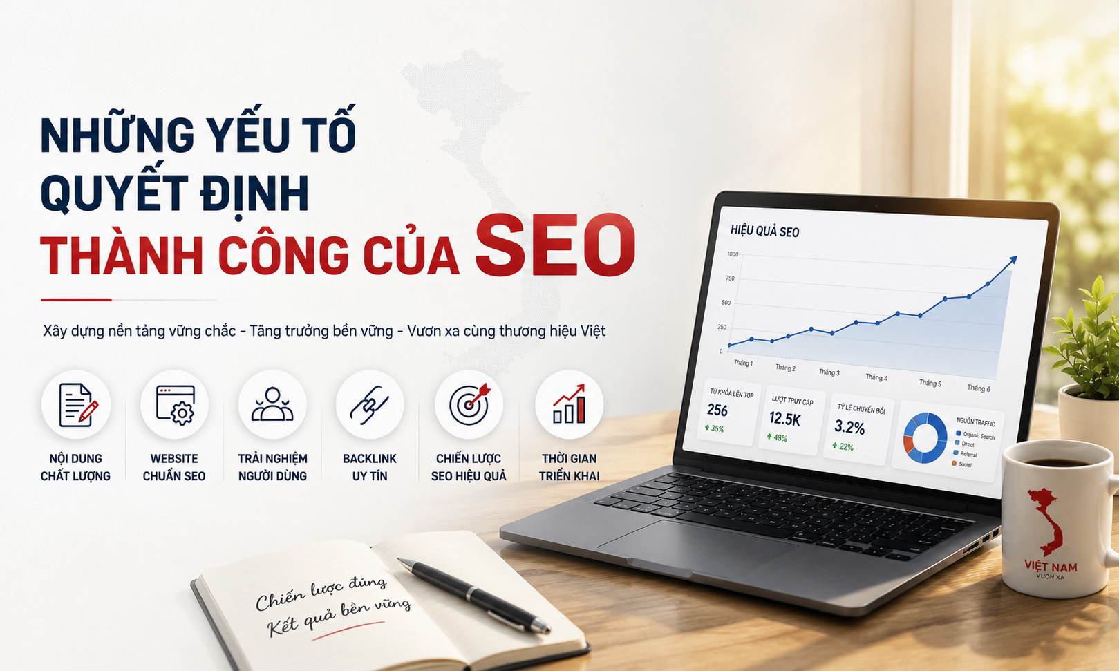 Những yếu tố quyết định thành công của SEO