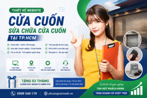 Thiết kế web cửa cuốn tại TP.HCM