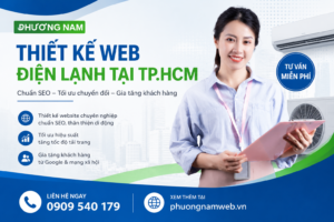 thiet ke web dien lanh tai TP.HCM